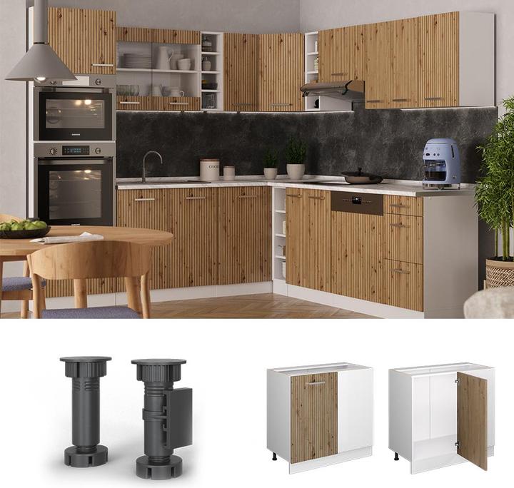 Produktbild Vicco Eckunterschrank R-Line (86 x 60 x 81.5 cm)