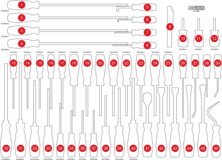 Actual product image KS Tools 821.0046-97
