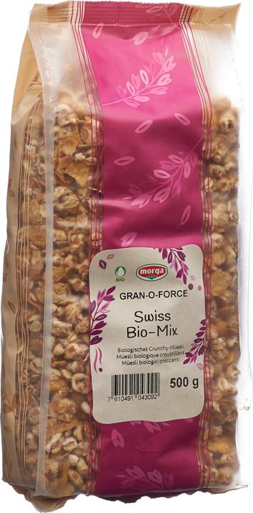 Produktbild Granoforce Swiss Bio Mix ohne Zucker Knospe Morga (500 g)