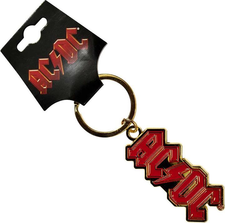Immagine prodotto AC/DC Logo Gold Schlüsselanhänger
