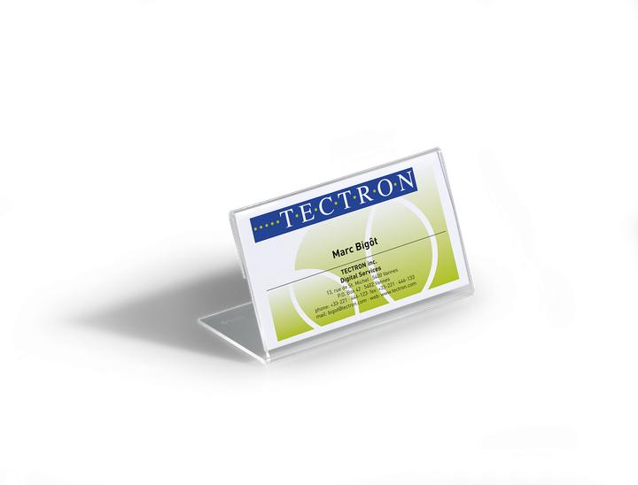 Produktbild Durable Tischnamensschilder L-Form