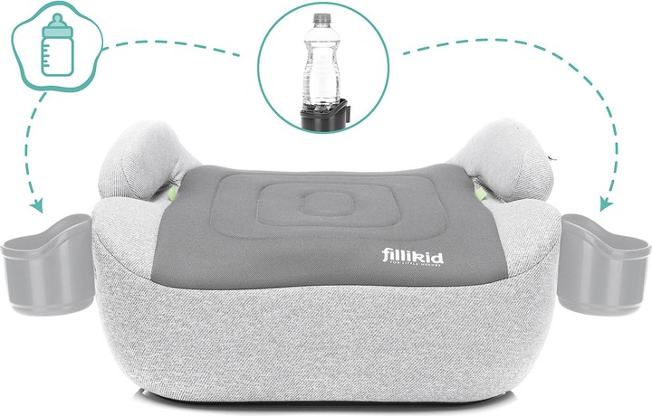 Actual product image Fillikid Booster seat with Isofix (Booster seat, ECE R129/i-Size Standard)