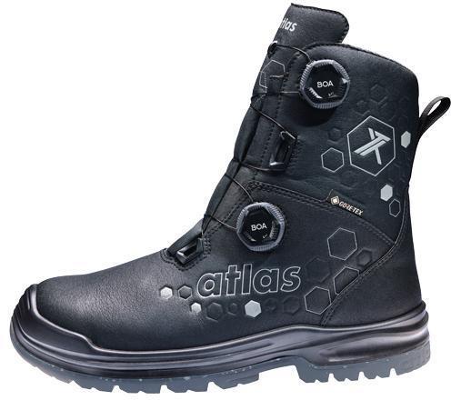Actual product image Atlas Werkschoen XT 1050 GTX BOA XR S3 | Zwart | Maat 46 - 4043692465944 (S3, 46)