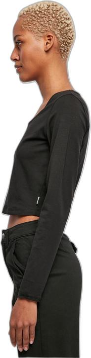 Actual product image Urban Classics 's ong seeve crop t-shirt urban cassics organic (L)