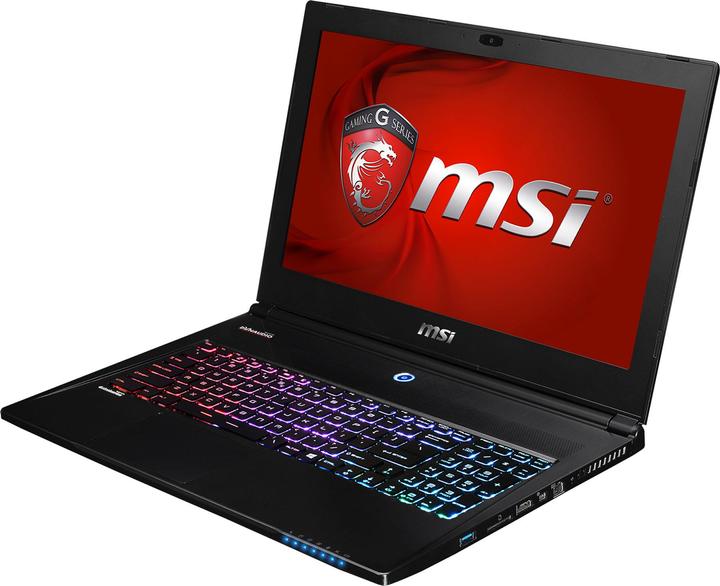 Actual product image MSI GS60 Ghost Pro - DE-Layout (15.60", 128 GB, 16 GB, DE, Intel Core i7-6700HQ)
