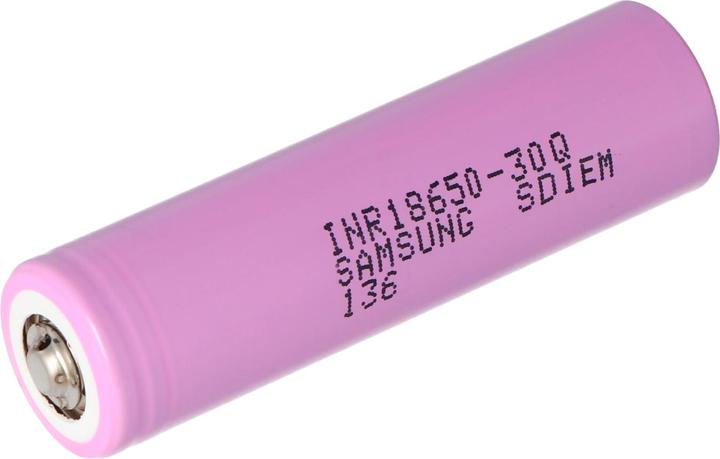 Produktbild Samsung Akku INR18650-30Q - (15A) Button Top (18650, 3000 mAh)