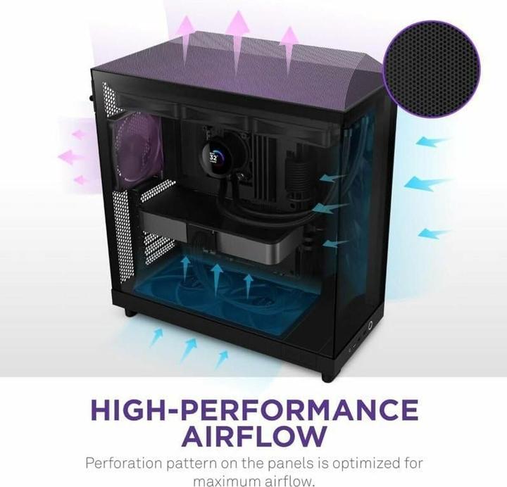 Produktbild NZXT H6 Air Flow Mid Tower (ATX, mATX, Mini-ITX)