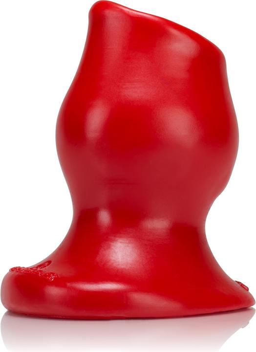 Oxballs Pighole - Hollow Butt Plug - Large - Red