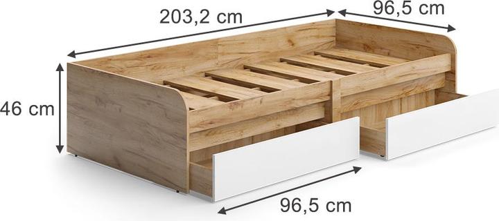 Produktbild Vicco Clario (90 x 200 cm)