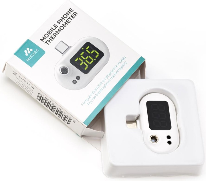 Image du produit Misura Thermomètre pour appareil mobile - Android (Micro USB)