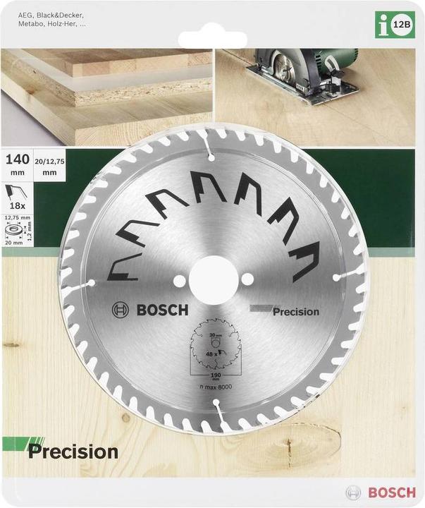 Productafbeelding Bosch Zubehör Cirkelzaagblad PRECISIESNEDEN