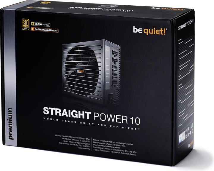 Produktbild be quiet! Straight Power 10 CM (500 W)