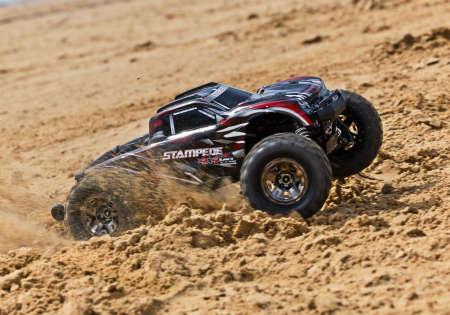 Produktbild Traxxas M.TRUCK STAMPEDE VXL 1:10 4WD EP RTR RED TQi 2.4GHz BRUSHLESS OHNE LadegerÃ¤t und OHNE Akku (RTR Ready-to-Run)