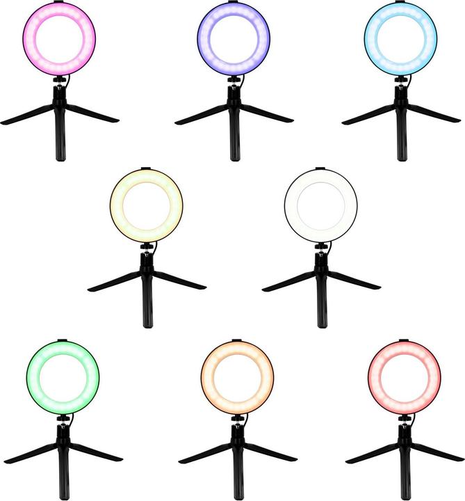 Image du produit JTI Lumière annulaire avec trépied - 16 cm