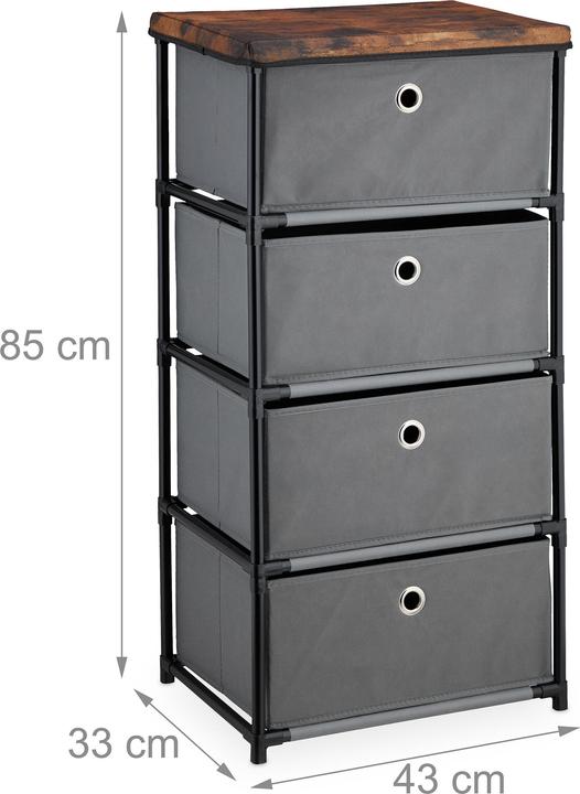 Produktbild Relaxdays Kommode