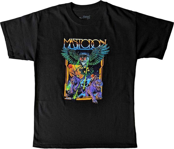 Immagine prodotto Mastodon Maglietta in cotone con gufo spaziale per bambini/ragazzi (128)