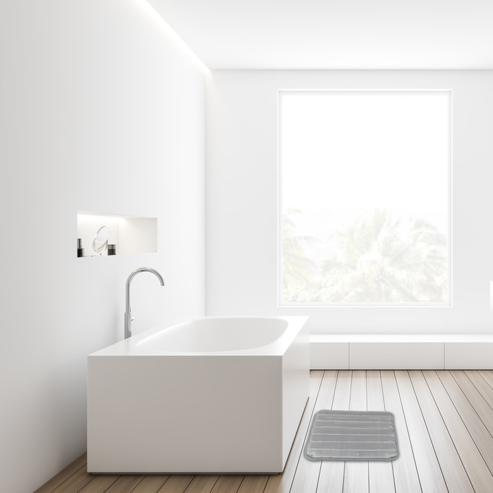 Actual product image Relaxdays Bath mat memory foam (49 x 114 x 1.5 cm)