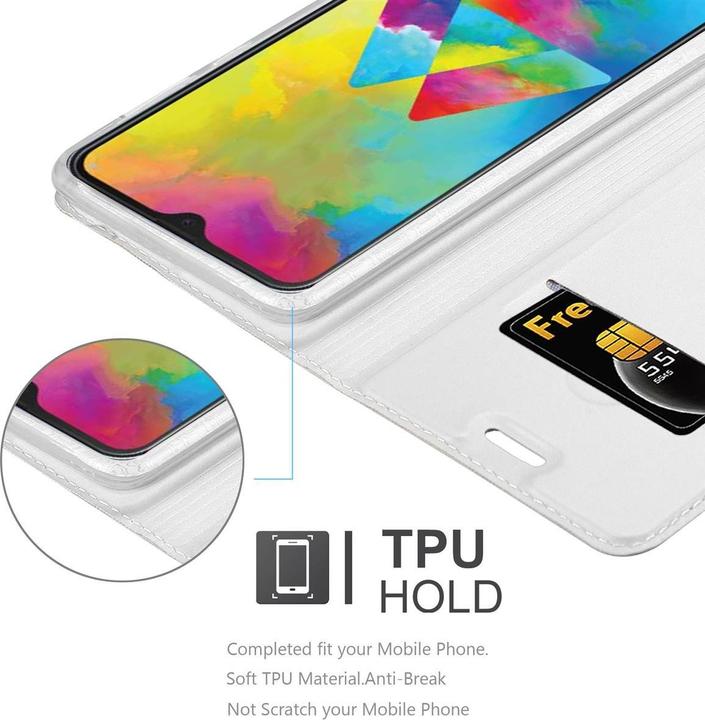 Actual product image Cadorabo Book Classy Style Cover (Samsung Galaxy M21)