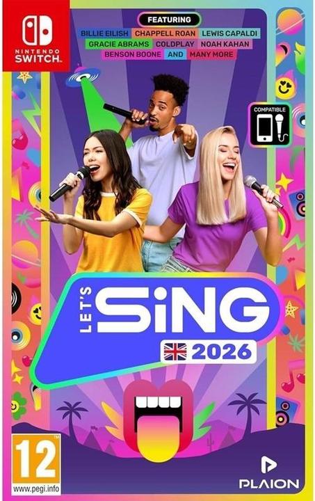 Actual product image Plaion Let's Sing 2026 International Version (+ 2 Mics) (Xbox Series S, Xbox Series X)