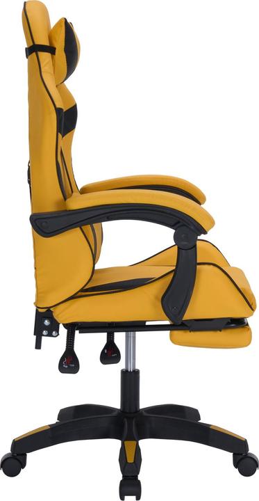 Produktbild HTI-Living Gaming Stuhl Krit Eco Gelb-Schwarz