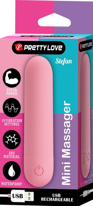 Image du produit Pretty Love Stefan - Mini-Massager - Hellrosa