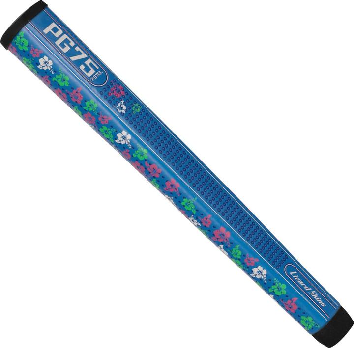 Actual product image Lizard Skins DSP Ultra Golf Grip - PG75 - Floral Blue - 38.4 mm