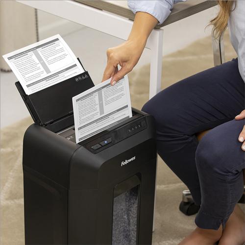 Image du produit Fellowes Destructeur de documents AutoMax 80M Autofeed noir (Coupe de particules)