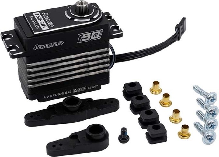 Produktbild Power HD Servo T50-BHV / 50kg / 0.065sec. / 7.4V Digital / Buggy 1:8