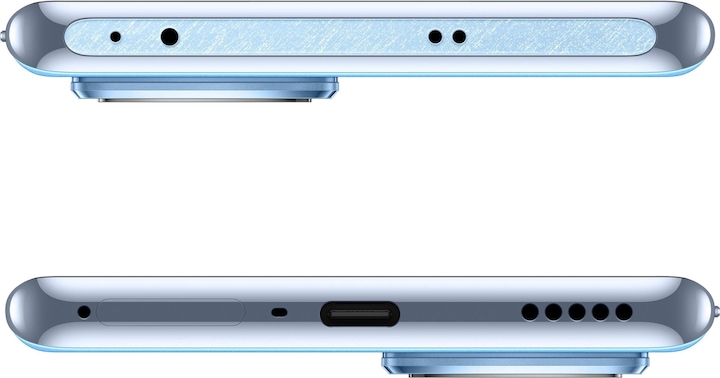 Produktbild OPPO Reno 10 (256 GB, Ice Blue, 6.70", Dual SIM, 64 Mpx, 5G)