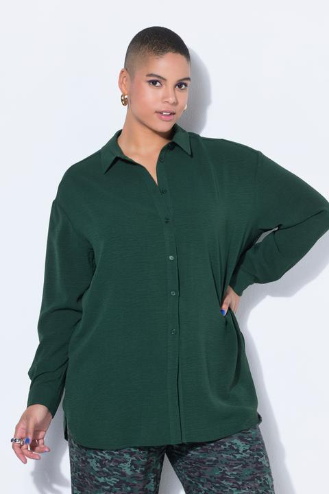 Produktbild Studio Untold Hemdbluse, oversized, Krepp, Langarm (58, 60)