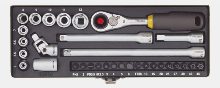 Produktbild Proxxon Feinmechaniker-Steckschlüsselsatz (1/4")
