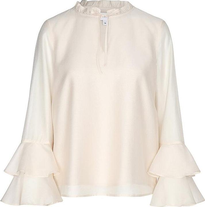Immagine prodotto Comma Bluse Feminine Lyocell-Voile-Bluse mit Trompetenärmeln (44)