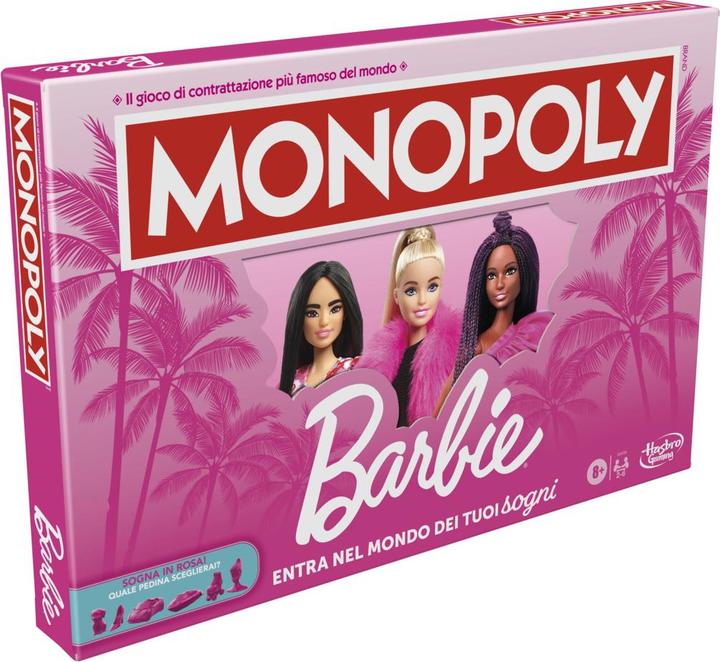 Produktbild Hasbro Gaming Monopoly Barbie Edition (Italienisch)