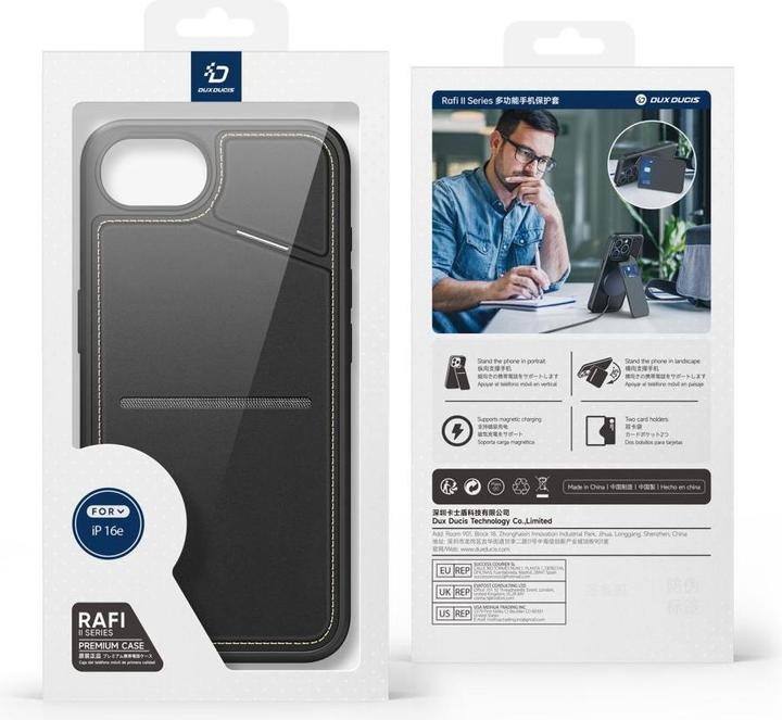 Immagine prodotto Dux Ducis Serie Rafi II Mag (Apple iPhone 16e, Apple iPhone 17e)