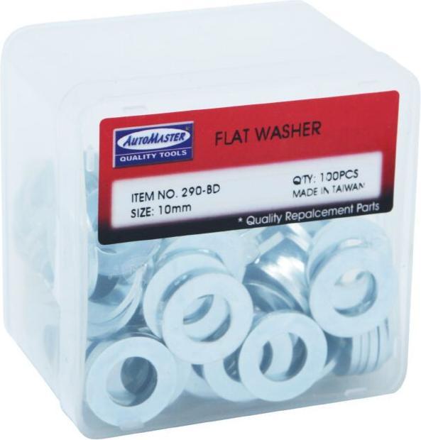 Actual product image P2R Box of 100 flat washers