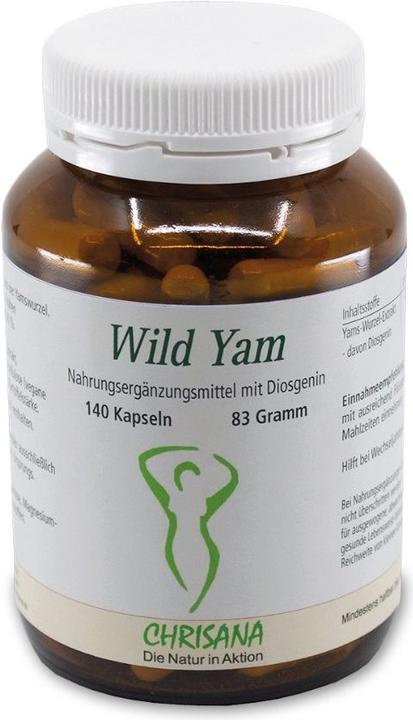 Produktbild Chrisana Wild Yam Extrakt Kapsel (140 Stück, Kapseln, 222 g)