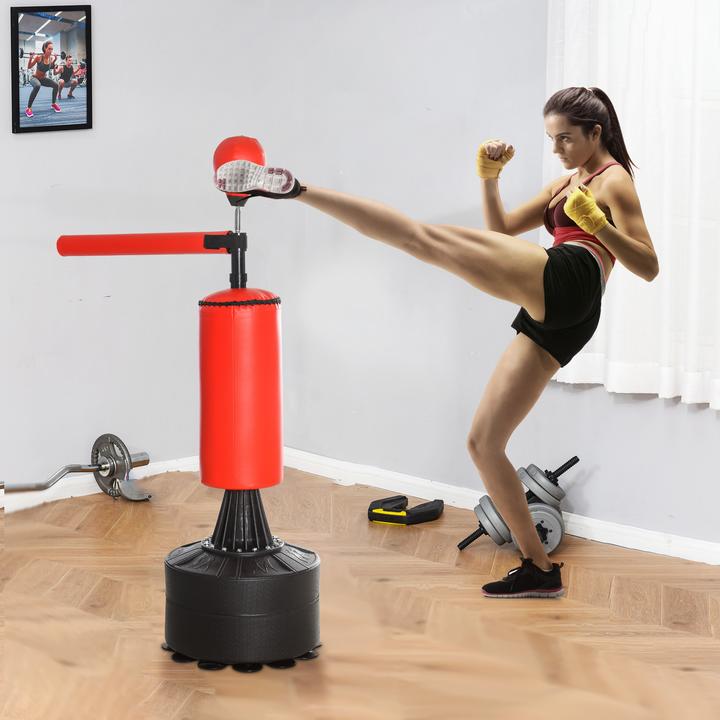Actual product image Homcom Boxing training device with rotating arm (88 cm, 15 kg)