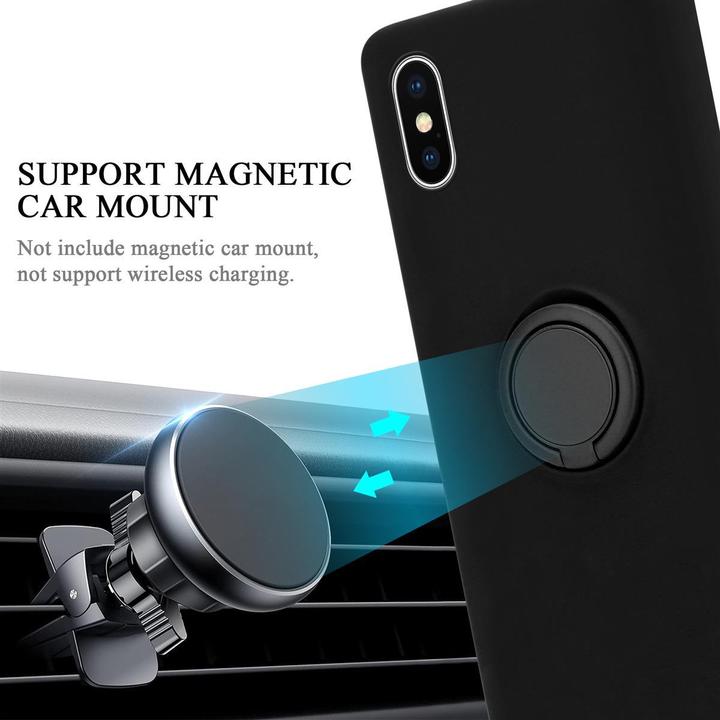 Image du produit Cadorabo Coque TPU Liquid Ring Silicone Case (Apple iPhone XS Max)