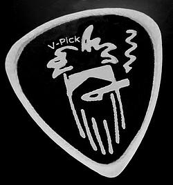 V-Picks V-Pick Billy Gibbons Handtekening Pick (1.50 mm)