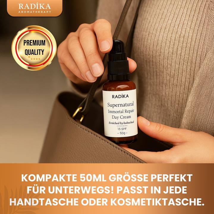 Produktbild Radika Tagescreme, 100% Rein, BIO, natürlich, 50 gr (50 ml, Tagescreme, SPF 15)