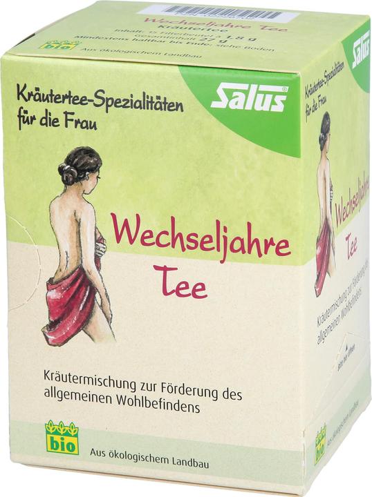Actual product image Salus Menopause Tea Herbal Blend, 15 pcs. Filter bag (27 g)