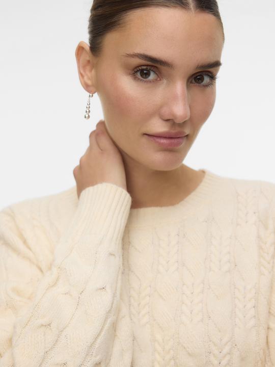 Image du produit Vero Moda Pull à col rond en câble Vmaries LS (M)