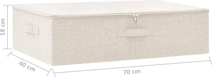 Actual product image vidaXL Aufbewahrungsbox (40 cm, 1x)
