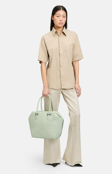 Produktbild Liebeskind Berlin Satchel Geräumige Bowling Bag aus Rindsleder mit glossy Finish