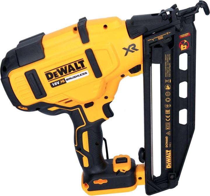 Actual product image DeWalt DCN 660 N Battery Nailer 18V 32-63 mm Brushless + Case - without battery, without charger