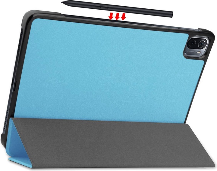 Produktbild Cover-Discount Xiaomi Pad 5 - Tri-fold Smart Case hellblau (Xiaomi Pad 5)