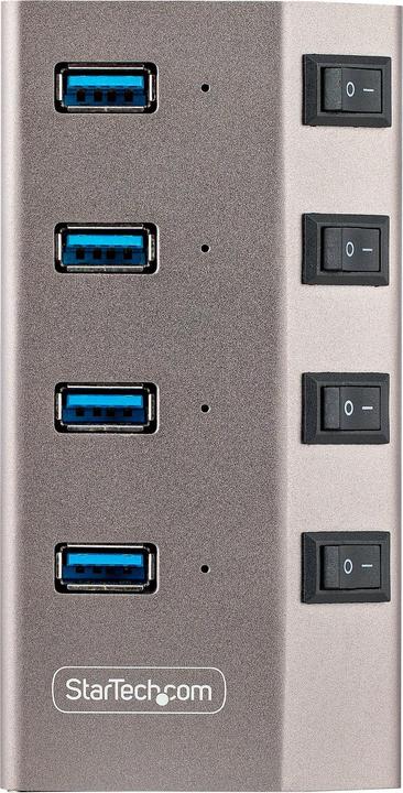Actual product image StarTech com 5G4AIBS-USB-HUB-EU, USB 3.2 Gen 1 (3.1 Gen 1) Type-B, USB 3.2 Gen 1 (3.1 Gen 1) Type-A (USB-C, 4 Ports)