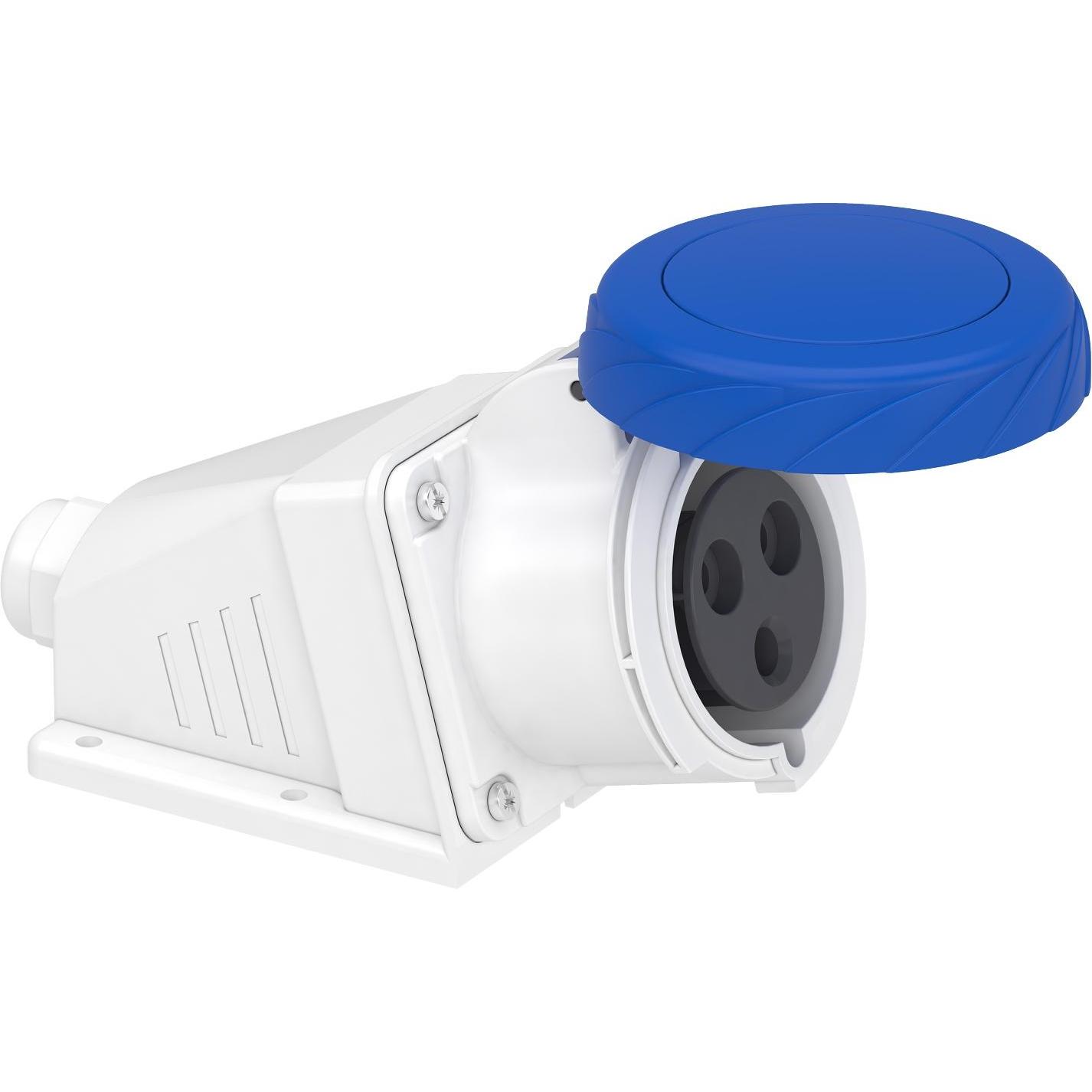 Schneider Electric, Steckdose, SE PKF32W723 Wandsteckdose Ip67 32A 230V 3P