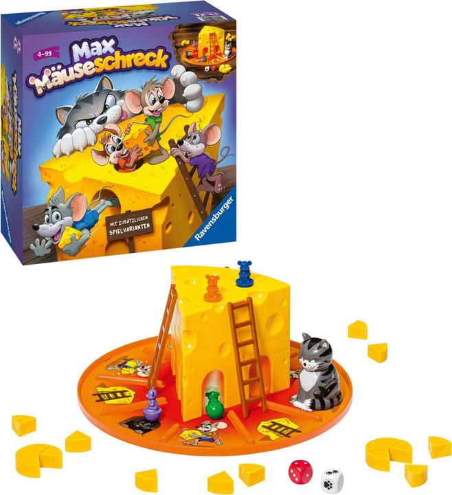 Actual product image Ravensburger Max Mouser (German, 2 - 4 Players)