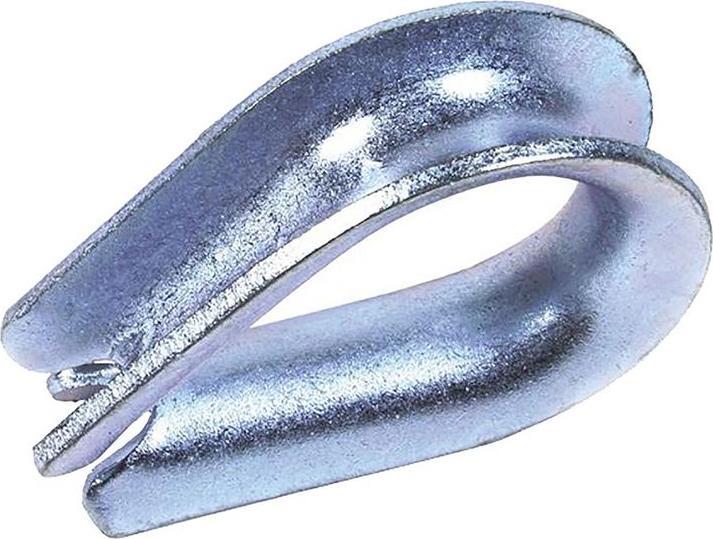 Produktbild RS PRO 11mm GAL OPEN THIMBLE BS464 HEART SHAPED